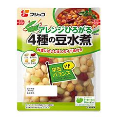 アレンジひろがる4種の豆水煮　12袋入り