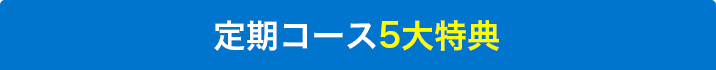 定期コース5大特典