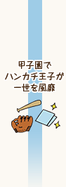 甲子園でハンカチ王子が一世を風靡