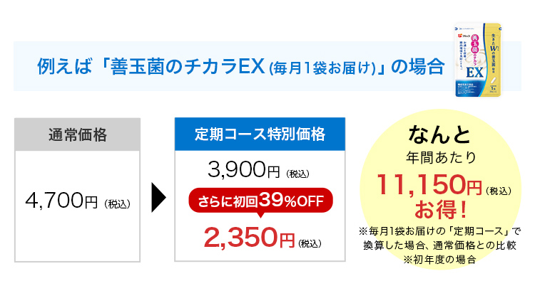 お得な定期コースのご案内 | フジッコ ウェルネス倶楽部 公式通販